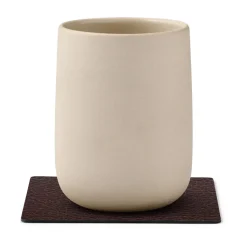 Bull onderzetter (glazen) square, bruin