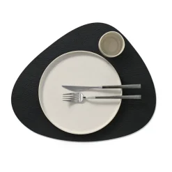 Bull placemat keerbaar curve L 1 St., Cognac-black