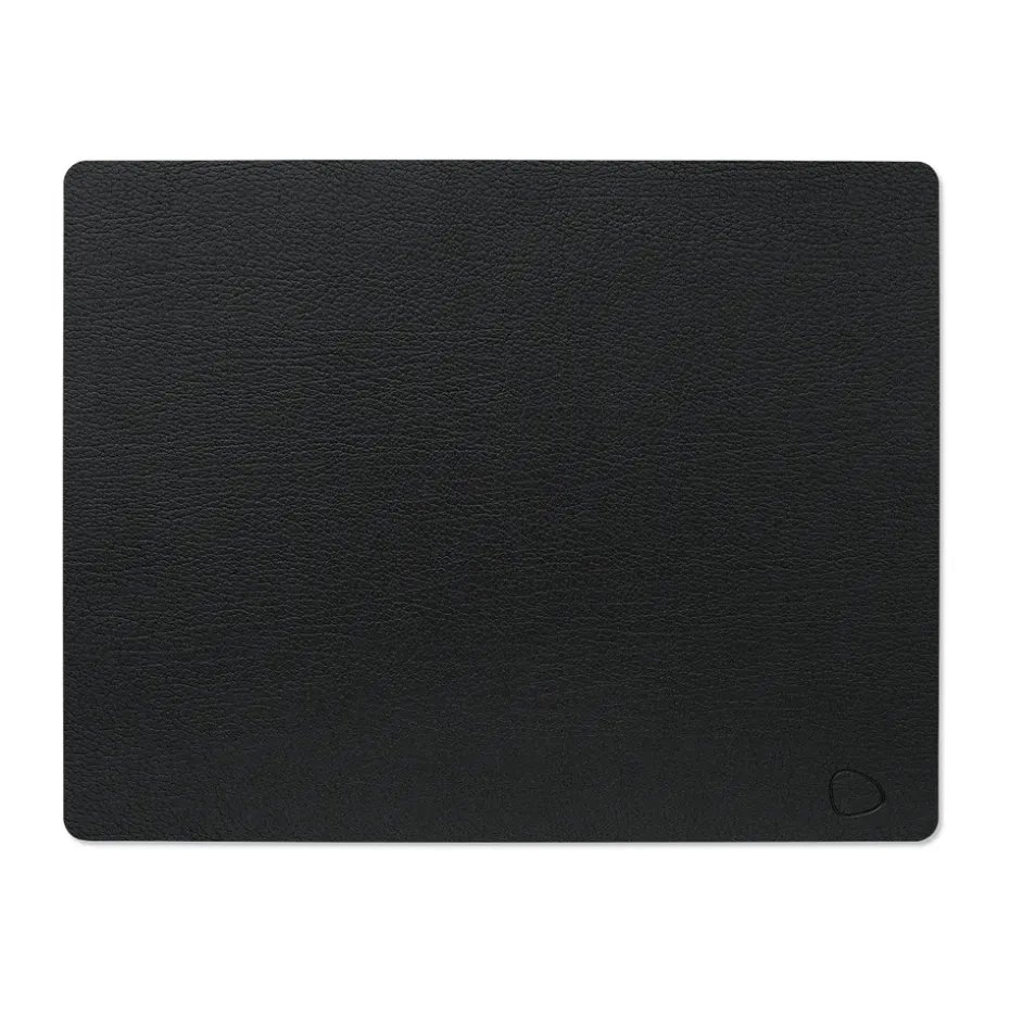 Bull placemat square, zwart