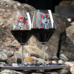 Butterfly Messenger rosé/witte wijnglas, 40 cl