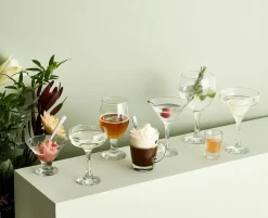 Café ginglas 64,5 cl, Transparant