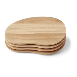 Cairn butter boards serveerplank 4-delig, Oak