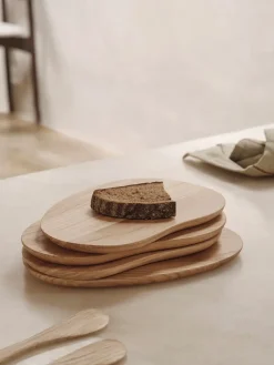 Cairn butter boards serveerplank 4-delig, Oak