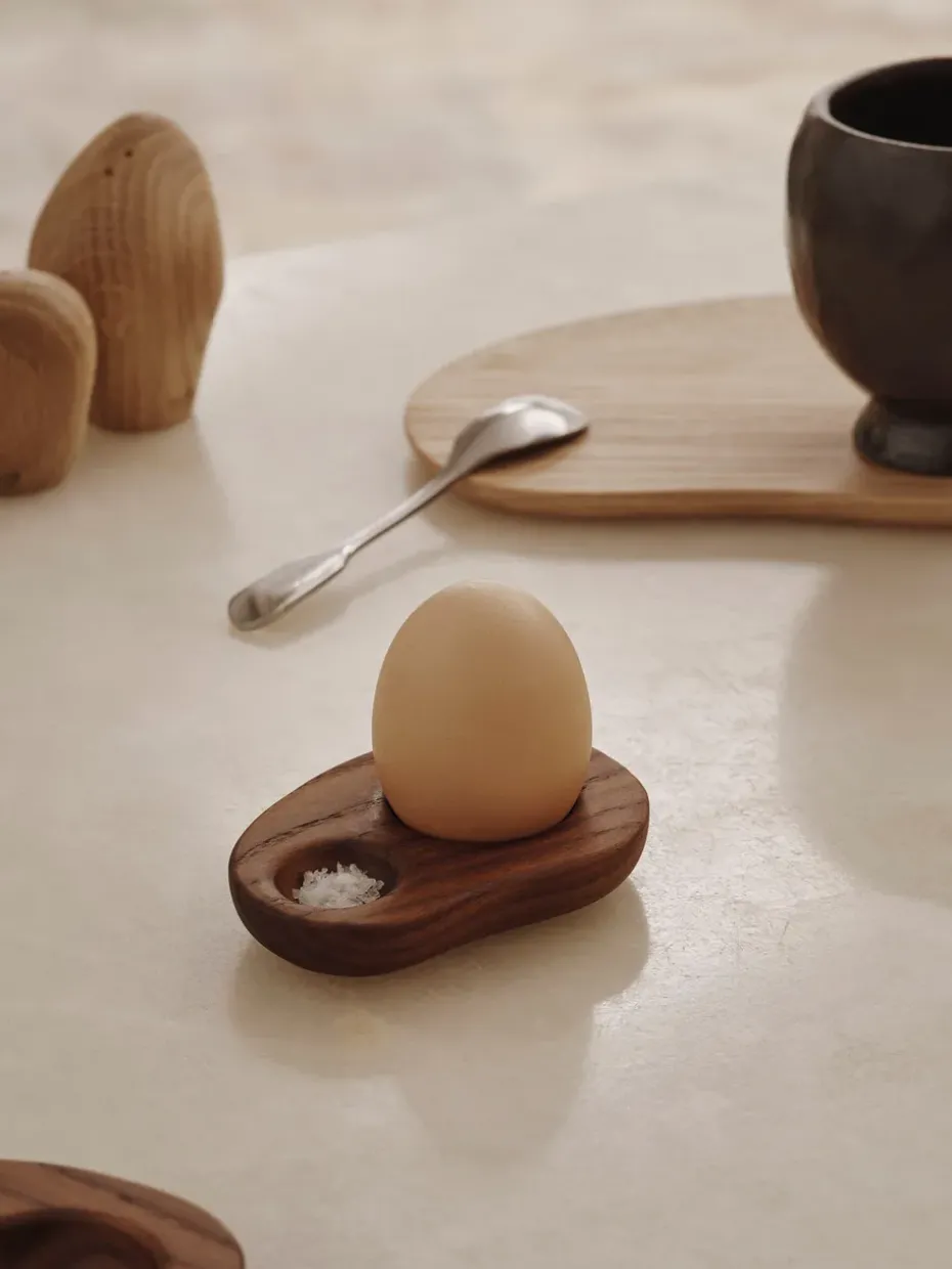 Cairn eierdop 2-pack, Dark brown