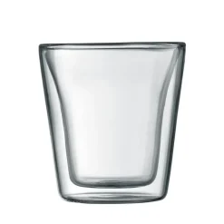 Canteen dubbelwandig glas 2-pack, 0.1 l