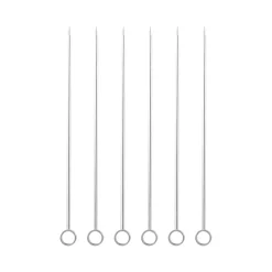 Carita cocktailstokjes 6-pack, Roestvrij staal