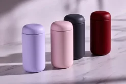 Carter thermosbeker met spatbescherming 47 cl, Really red