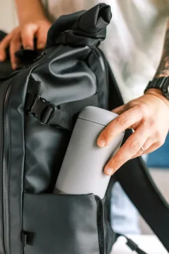 Carter thermosbeker met spatbescherming 47 cl, Matte grey