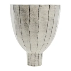 Cassie decoratieschaal Ø28 cm, Off White-Black