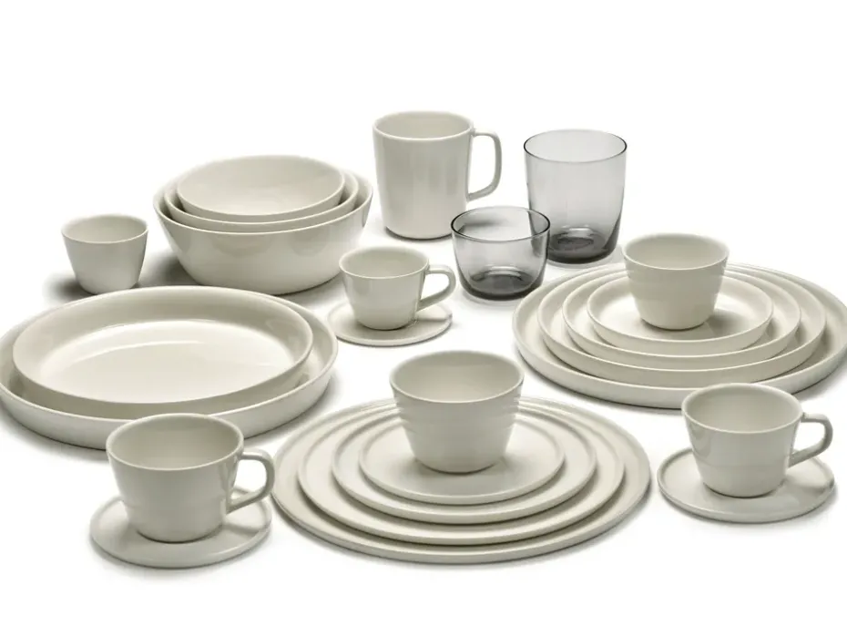 Cena bord laag L Ø26 cm, Ivory