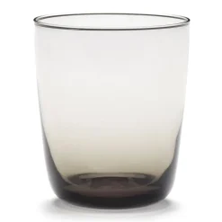 Cena hoog glas Ø8,5 cm, Smokey Grey