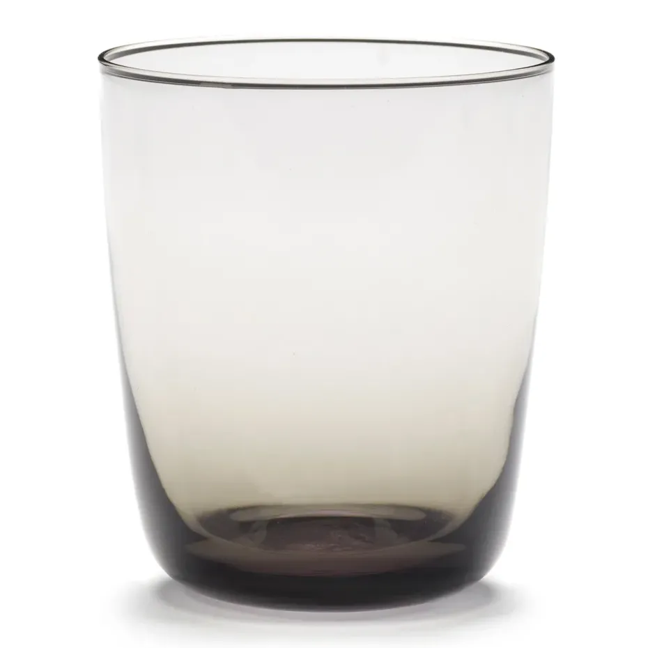Cena hoog glas Ø8,5 cm, Smokey Grey