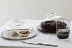 Cena hoog glas Ø8,5 cm, Smokey Grey