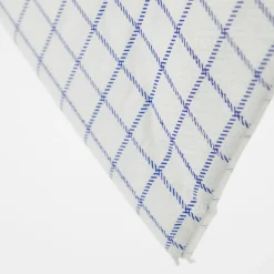 Check servetten 20x20 cm, Blauw