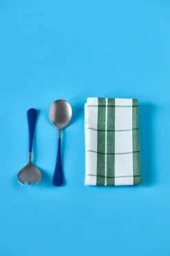 Chef katoenen servet 4-pack, Groen