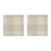 Chess servetten 2-pack, Clay