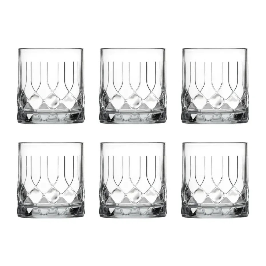 Chicago tumbler whiskyglas 6-pack, 34 cl