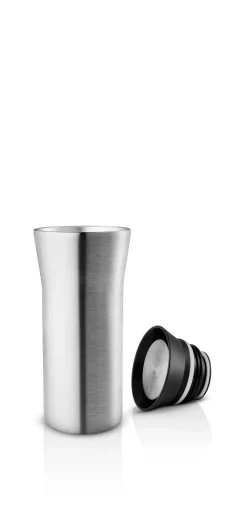 City To Go thermosbeker 0,35 l, Staal, zwart