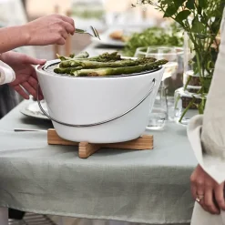 Clean linnen tafelkleed 145x350 cm , Dusty Green