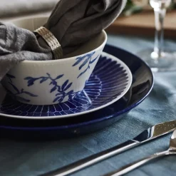 Clean tafelkleed 145 x 250 cm, smokey blue