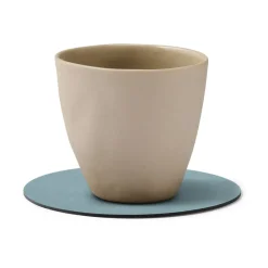 Cloud onderzetter (glazen) keerbaar circle 1 St., lichtblauw-lichtgrijs