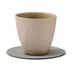 Cloud onderzetter (glazen) keerbaar circle 1 St., lichtblauw-lichtgrijs