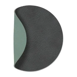Cloud-Nupo onderzetter (glazen) keerbaar circle 1 St., antraciet-pastellgroen