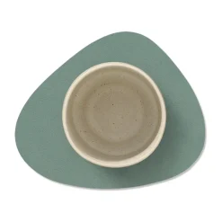 Cloud-Nupo onderzetter (glazen) keerbaar curve 1 St., antraciet-pastelgroen