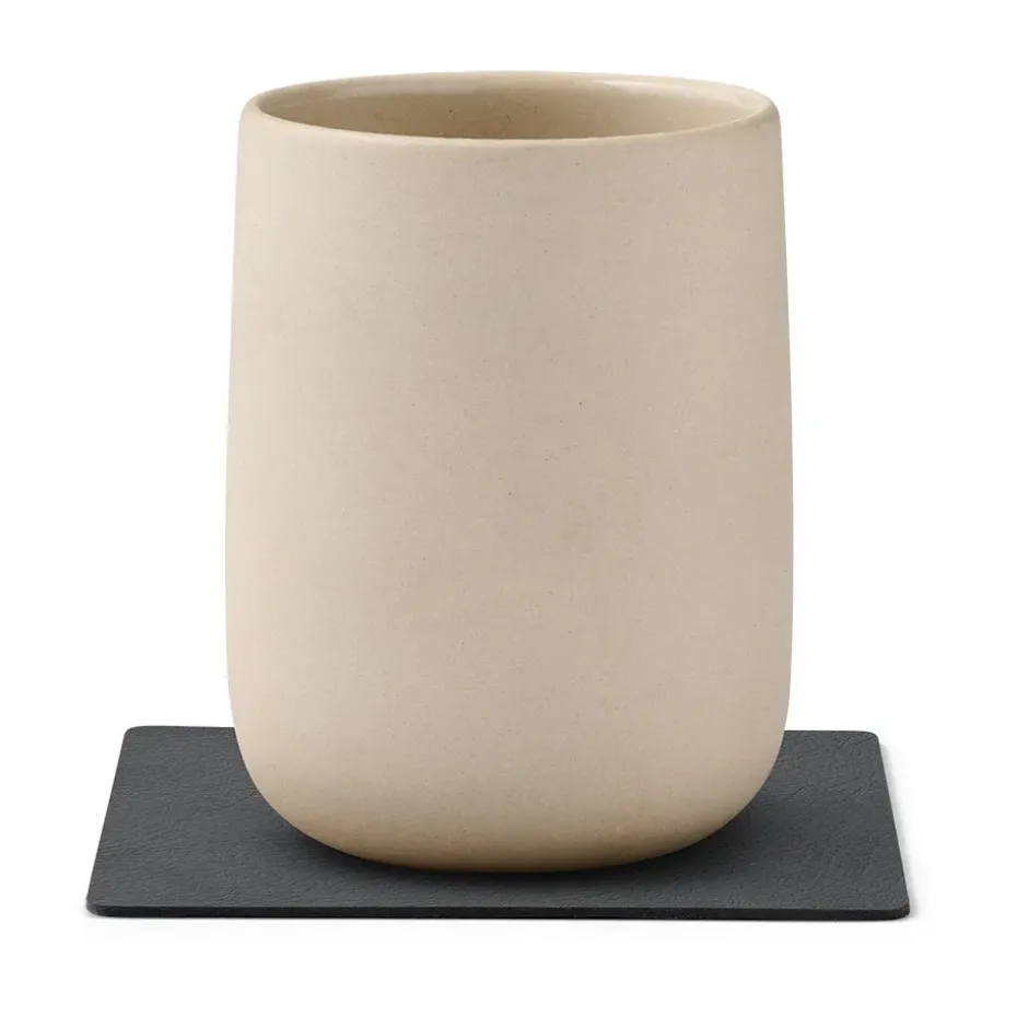 Cloud-Nupo onderzetter (glazen) keerbaar square 1 St., antraciet-pastelgroen