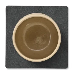 Cloud-Nupo onderzetter (glazen) keerbaar square 1 St., antraciet-pastelgroen