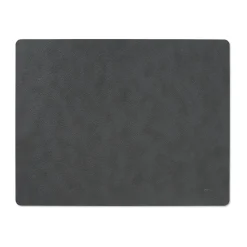 Cloud-Nupo placemat keerbaar square 1 St., antraciet-pastelgroen