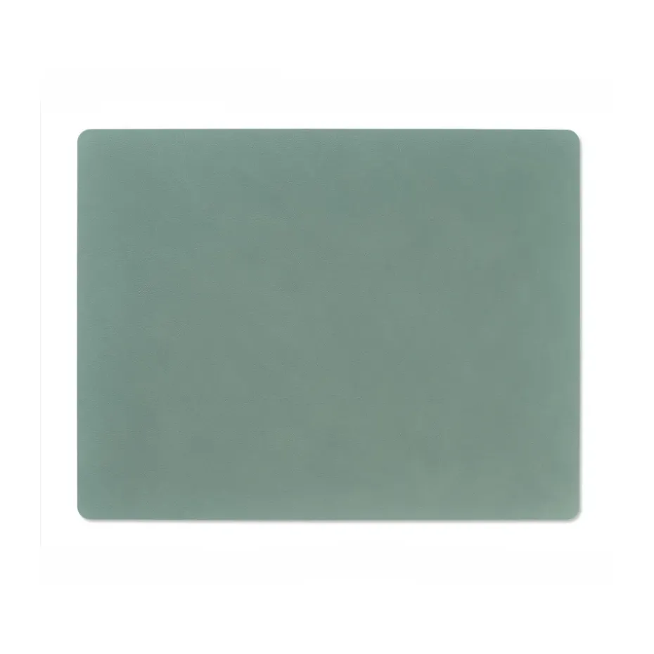 Cloud-Nupo placemat keerbaar square 1 St., antraciet-pastelgroen