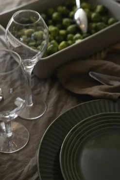 Coffee & More bord 27 cm, Groen