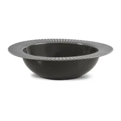 Coffee & More diep bord Ø22 cm, Grijs