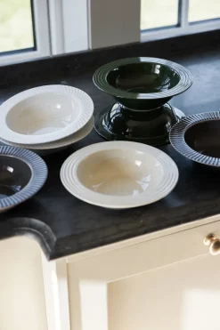 Coffee & More diep bord Ø22 cm, Grijs