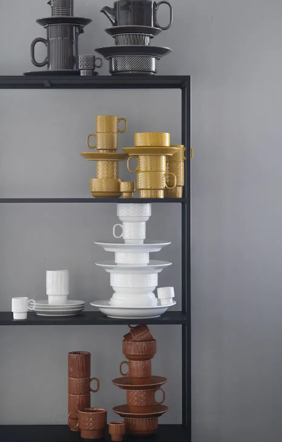 Coffee & More espressokop 4-pack, Wit