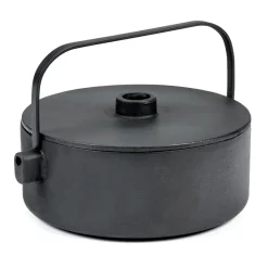 Collage theekan gietijzer 1,2 l, Black