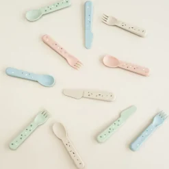 Confetti foodie bestekset 3-delig, Sand