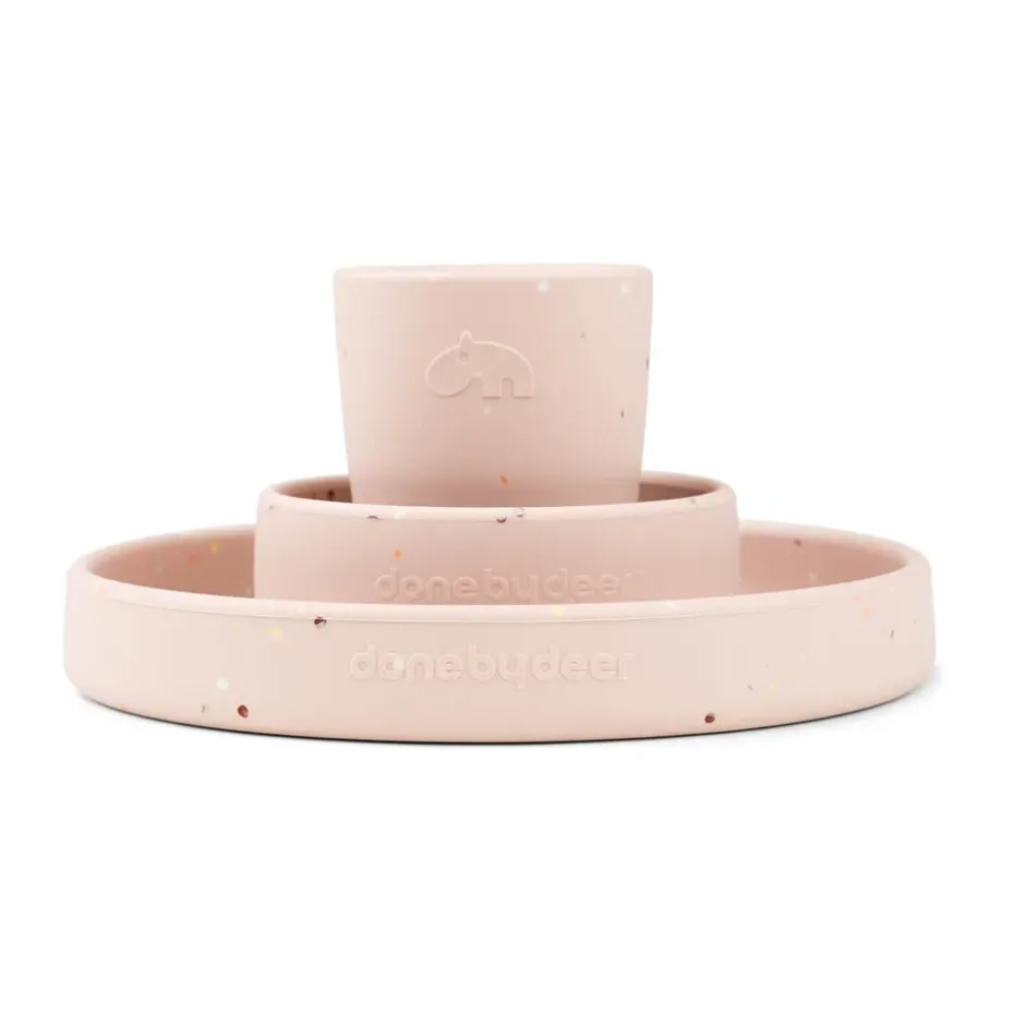 Confetti kinderservies 3-delig, Poeder