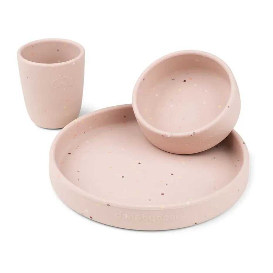 Confetti kinderservies 3-delig, Poeder