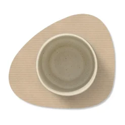 Corduroy onderzetter curve, Sand