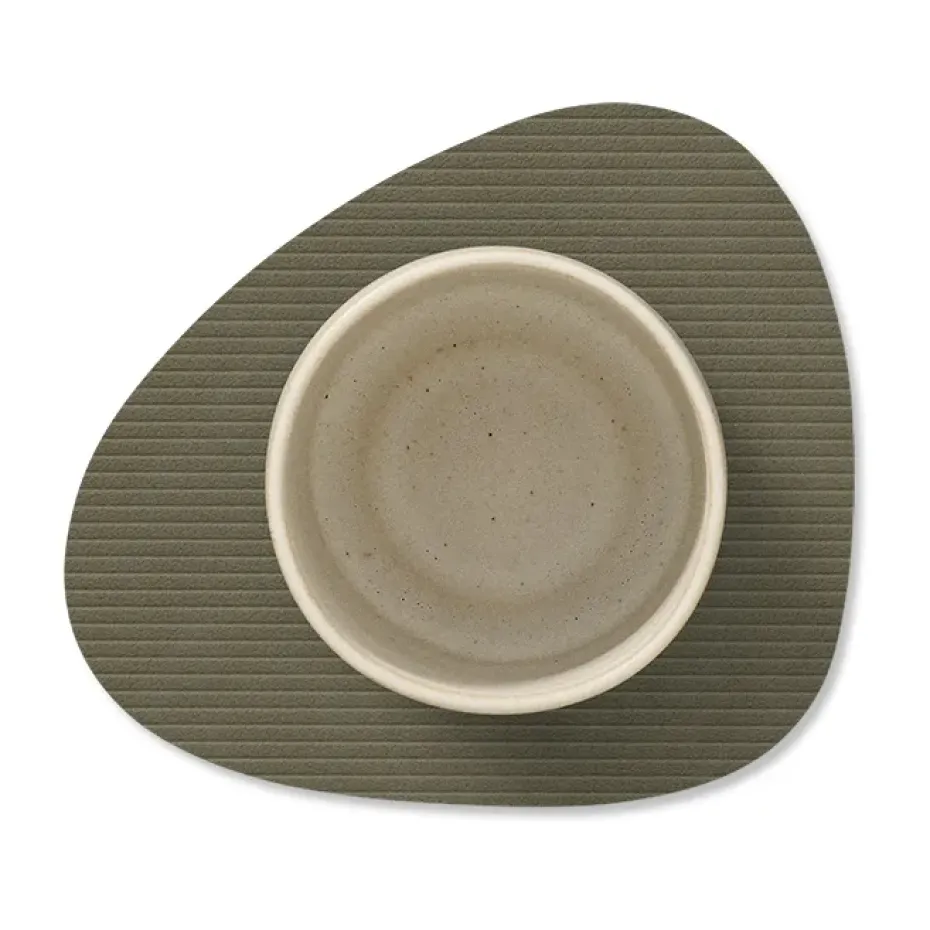 Corduroy onderzetter curve, Army Green