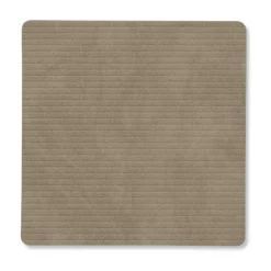 Corduroy onderzetter square, Nomad Grey