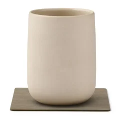 Corduroy onderzetter square, Nomad Grey