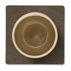 Corduroy onderzetter square, Caviar