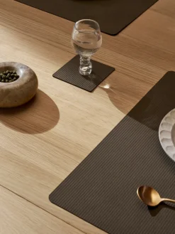 Corduroy onderzetter square, Caviar