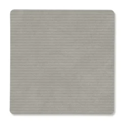 Corduroy onderzetter square, Light Grey