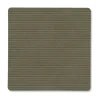 Corduroy onderzetter square, Army Green