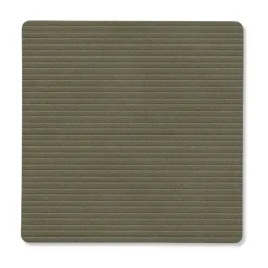 Corduroy onderzetter square, Army Green