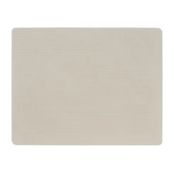 Corduroy placemat square L, Oyster White